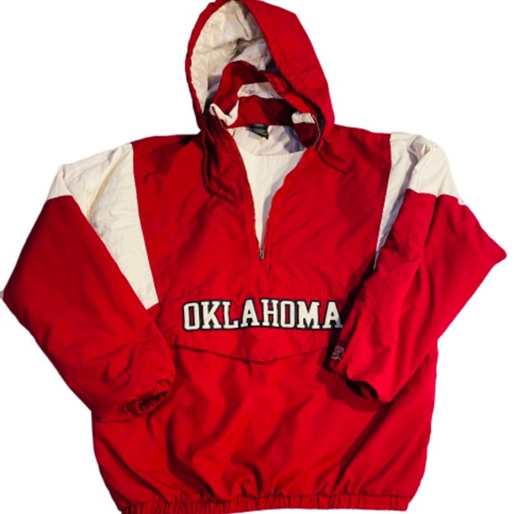 Vintage Starter Oklahoma Sooners Parka 